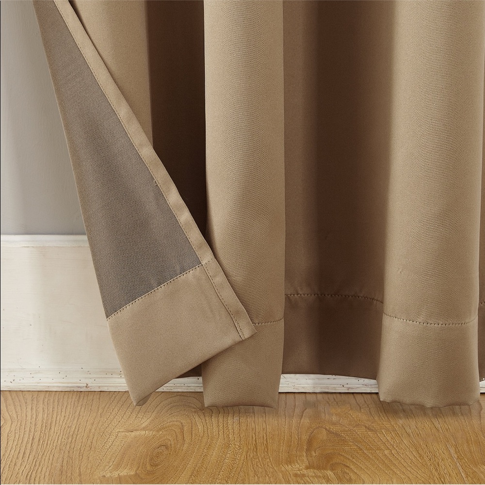 New energy efficient grommet curtain panels 54x108 - Picture 3 of 4
